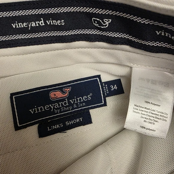 Vinyard Vines Men's Links Golf Shorts Size 34 - Picture 13 of 14
